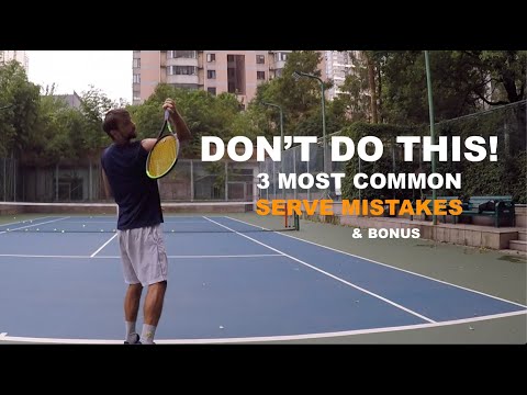 Three Most Common Serve Mistakes - Don't Do This! (TENFITMEN - Episode 143)