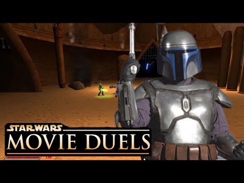 Star Wars Movie Duels Jango Fett Geonosis Arena