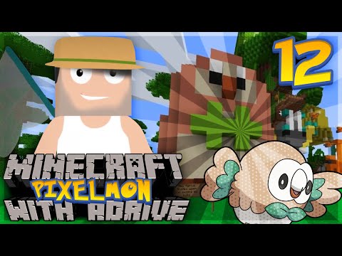 Minecraft PIXELMON with aDrive! Ep12 "ROWLET in PIXELMON!" - PocketPixels Red Let's Play!