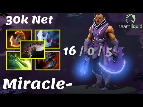 Miracle Anti Mage - Practice Before TI9 Full Gameplay Dota 2 7.22f