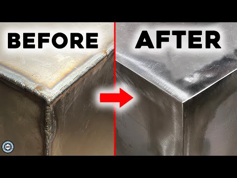 Perfect Weld Grinding In 2 Easy Steps !
