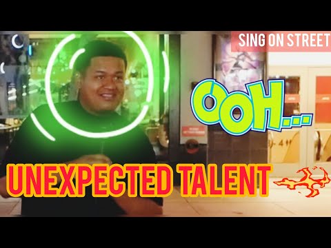 😮Wow!💗High School Guy's Phenomenal Vocals!💯Walkup Singer in Public🍀James Ingram - Just Once