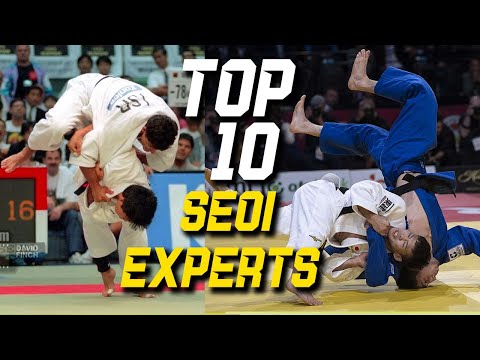 Top 10 Seoi Nage Experts Of All Time 背負い投げの達人　トップ１０ — judo technique demonstration