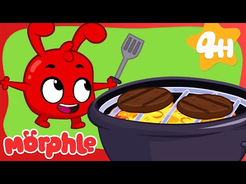 Morphle's Summer Barbeque Party! ☀️ | Morphle's Family | My Magic Pet Morphle | Kids Cartoons