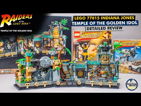 LEGO Indiana Jones 77015 Temple of the Golden Idol detailed building review
