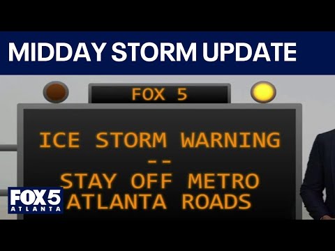 Ice storm hits North Georgia | Latest Headlines | FOX 5 News