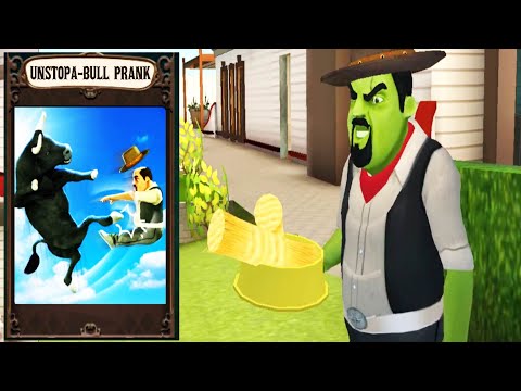 Scary Stranger 3D - New Update Unstopa Bull Prank