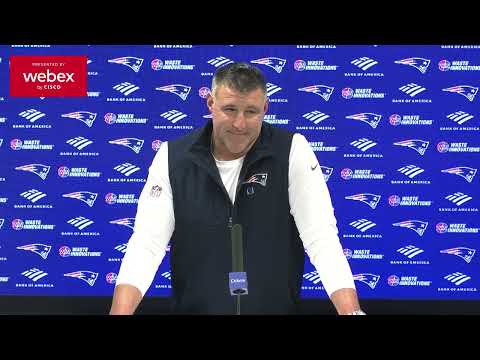 Mike Vrabel on the Broncos: "It Will Be the Best Defense We Have Played to Date." | Press Conference