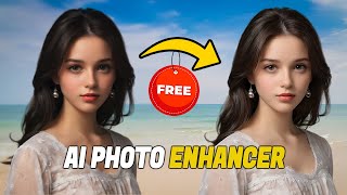 Best Free Ai Photo Enhancer App for PC | How to Enhance Photo Quality using Ai i