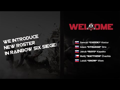 We introduce new roster in Rainbow Six Siege!