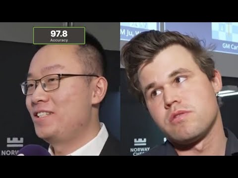 Wei Yi DEFEATS MAGNUS CARLSEN With 97.8 ACCURACY!