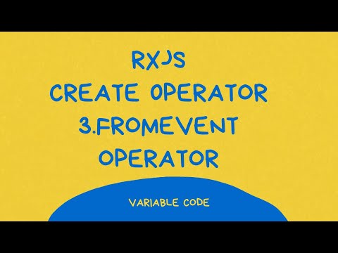 Rxjs ,fromEvent Operator