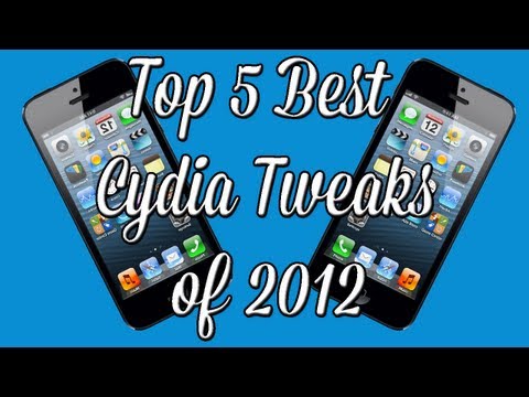 Top 5 Best Cydia Tweaks of 2012/2013 for iPhone, iPod Touch, iPad