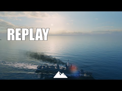 GEARING, gierige Gearing prescht nach vorne! - World of Warships | [Replay] [Deutsch] [60fps]