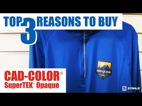 Top 3 Reasons to Buy: CAD-COLOR® SuperTEK® Opaque