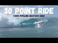 2023 Vans Pipe Masters Harry Bryant's 30 Point Ride!