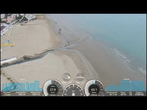 Bebop 2 Drone - Lungomare Siponto, Manfredonia