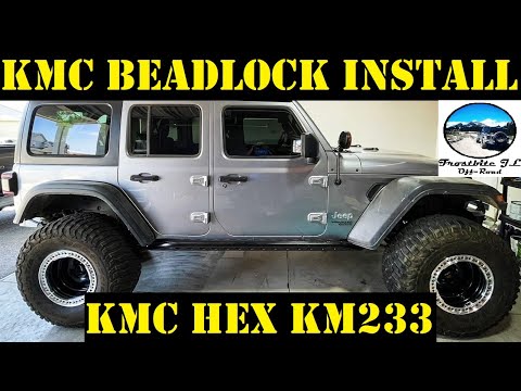 How To Install KMC Beadlock's on my Wrangler JL