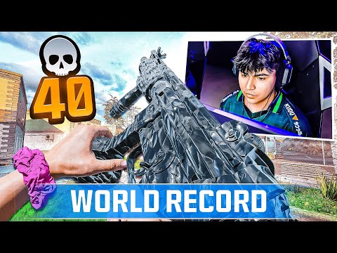 I BROKE THE WORLD RECORD ON REBIRTH ISLAND RANKED! (40 KILLS)