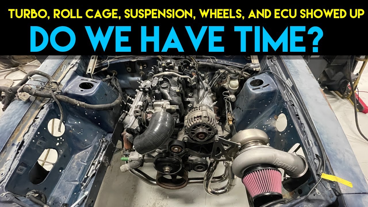 Pt.4 Turbo LS Swapped Foxbody Mustang Drag Car Build!