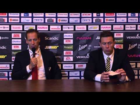 11.9.2015 Blues - HIFK | Lehdistötilaisuus