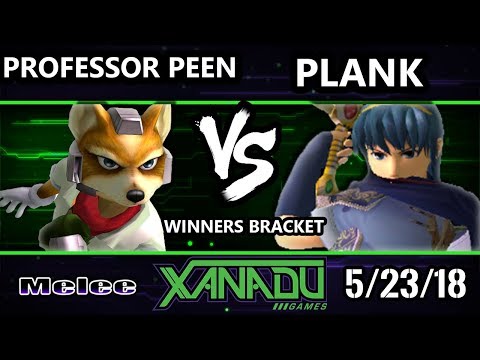 S@X 251 SSBM - Professor Peen (Fox) Vs. Plank (Sheik, Marth) - Smash Melee Winners Bracket