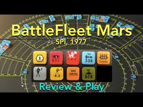 BattleFleet Mars (SPI) Review & How to Play
