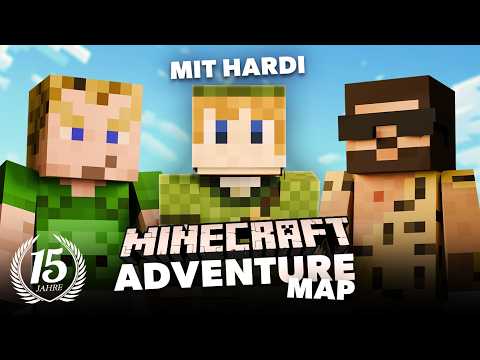 Comeback nach 11 Jahren: Hardi, Brammen & Peter in der Minecraft Adventure Map
