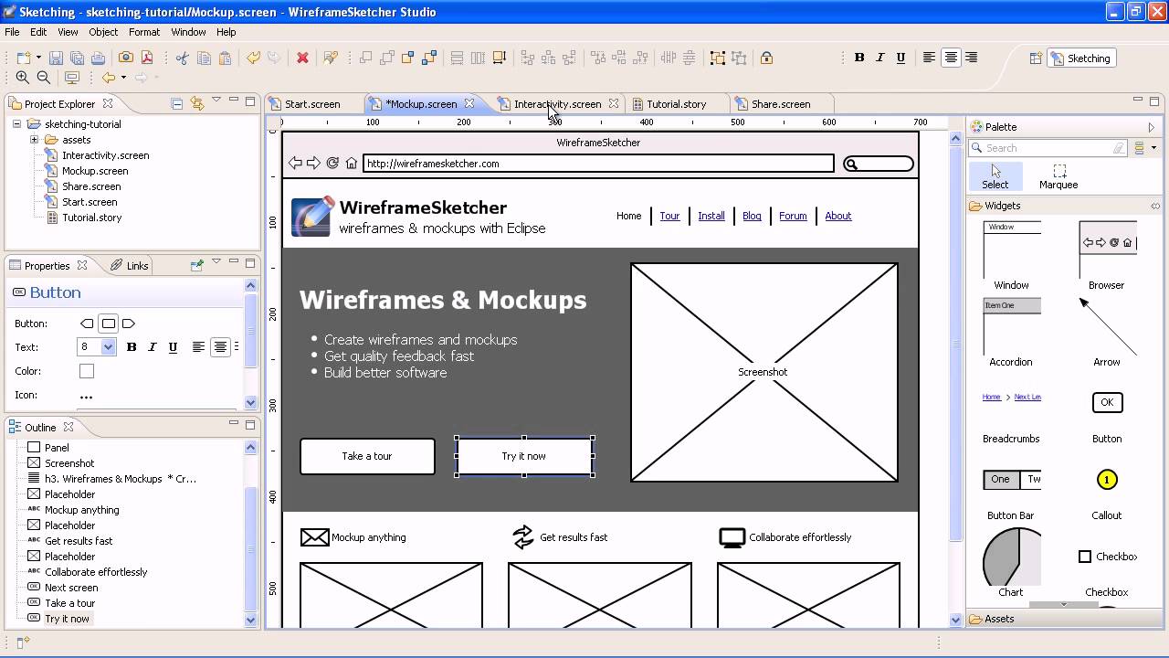 WireframeSketcher Presentation (Old Version)