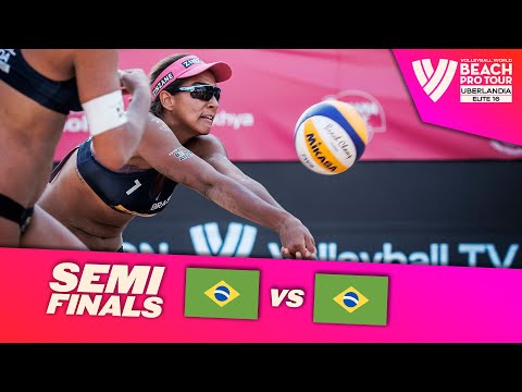 Duda / Ana Patrícia vs. Taiana Lima / Hegeile - Semi Final Highlights Uberlândia 2022 #BeachProTour