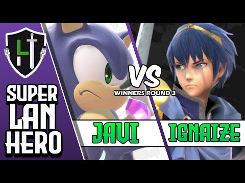 SUPER LAN Hero Tuesday - UCI | Javi (Sonic) vs LNR | Ignaize (Marth) / Winners Round 3
