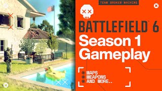 Battlefield 6 New HUGE MAP is AWESOME! Season 1 Gameplay Is here! 😍