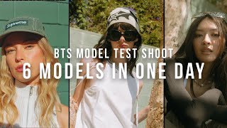 Behind the Scenes 6 Model Test Shoots in One Day - Pentax 645n + Fujifilm XH2