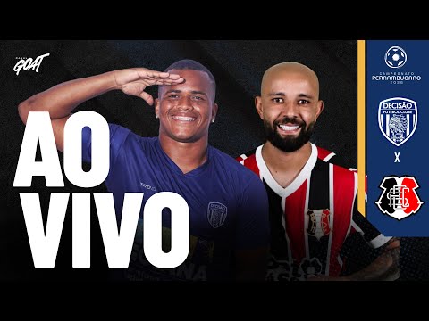 DECISÃO X SANTA CRUZ | 2ª FASE | CAMPEONATO PERNAMBUCANO | AO VIVO E COM IMAGENS