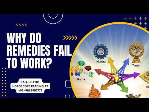 Astrology Remedies: Why Do Remedies Fail to Work - Saptarishis Astrology