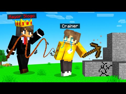 Crainer vs Mayor Slogo: Epic Minecraft Challenge on Squid Island!