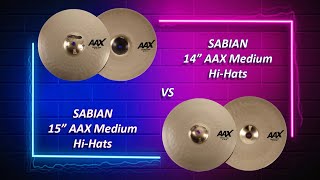 Video thumbnail for 14" vs 15" Sabian AAX Medium Hi Hat Sound Comparison by Zack Zweifel