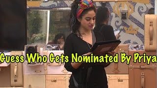 Breaking Bigg Boss 9: Guess Who Gets Nominated By Priya Malik!