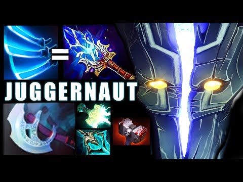 MAX ATTACK SPEED JUGGER! 🌩️ Why Mjollnir + Swift Blink Still Dominates 7.40b