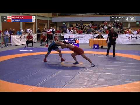 Qual. FS - 70 kg: Z. IAKOBISHVILI (GEO) v. A. AILIXIATI (CHN)