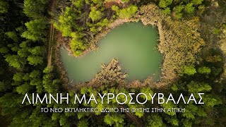 Mavrosuvala: der natürliche See von Attika, eine Autostunde von Athen entfernt