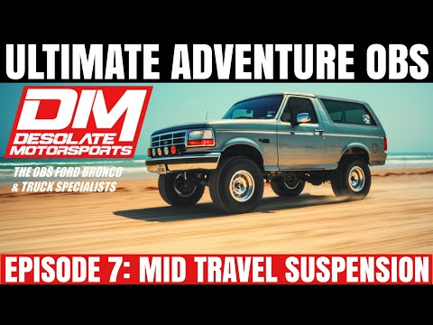 OBS Bronco Gets a 4-in Mid-Travel Suspension Kit – Full Install & Ride 