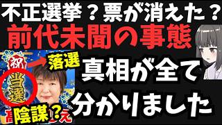 【当選から一転して落選に？】現職保守党候補者が最下位で落選。にかほ市選挙で何があったのか？百田・有本氏・保守党支持者も激怒。
