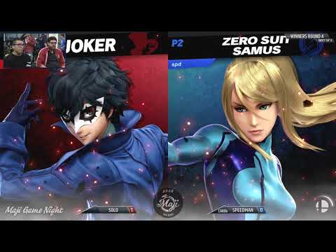 MGN 1/3/20 - Mr  Speedman vs  Solo   Winners Round 4