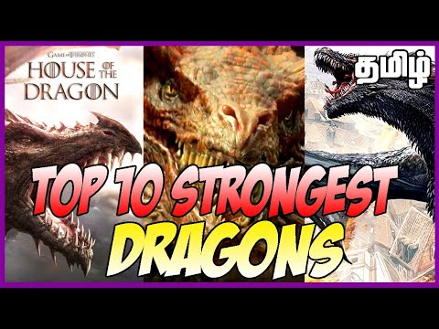 Top 10 Powerful and Terrifying Dragons in House of the Dragon & Game of Thrones
