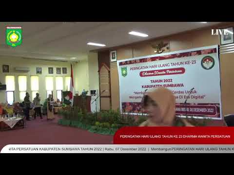 Peringatan Hari Ulang Tahun Dharma Wanita Persatuan Ke 23 Tahun 2022
