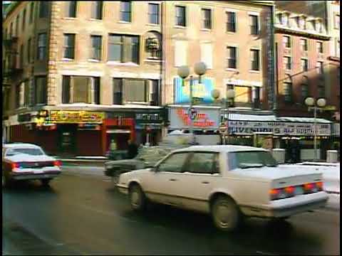 boston combat  zone in January  1985