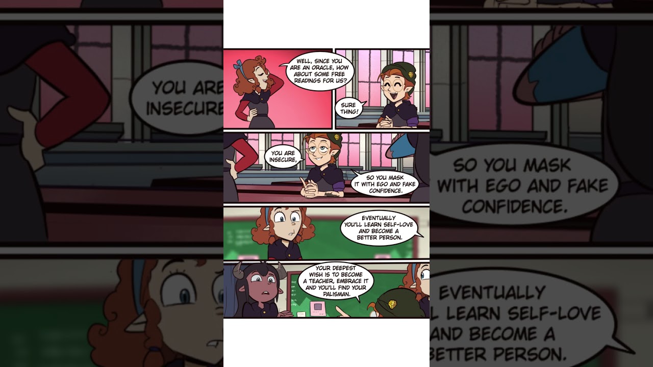 😂When the Artist enters their own Comic #huntertoh #theowlhouse #toh #moringmark #owlhousecomic