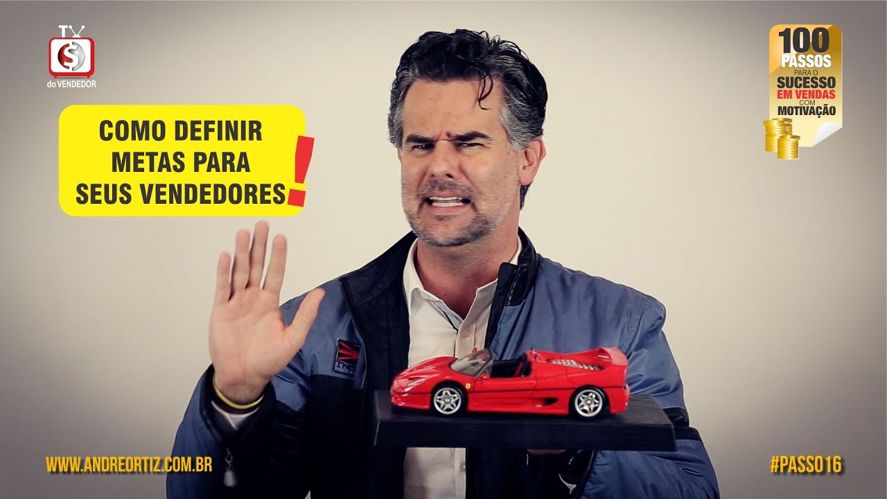 #20 COMO DEFINIR METAS PARA OS SEUS VENDEDORES? DICAS DE VENDAS PALESTRANTE ANDRÉ ORTIZ