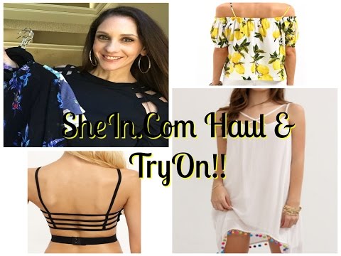 SheIn.Com HAUL & TRY ON | SUMMER 2016